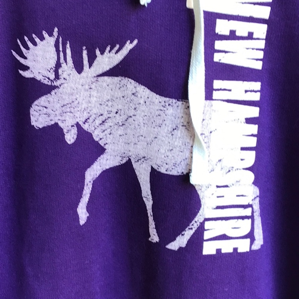 Purple is my favorite color!  For this great hoodie from New Hampshire. - Picture 2 of 6
